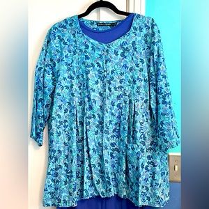 Gudrun Princess Neck Artists Blouse